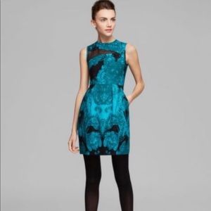 Nanette Lepore Blue Dress La Seine Dress